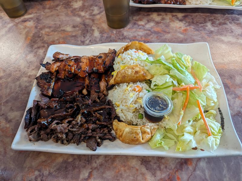 Rainier Teriyaki food