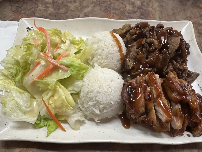 Rainier Teriyaki food