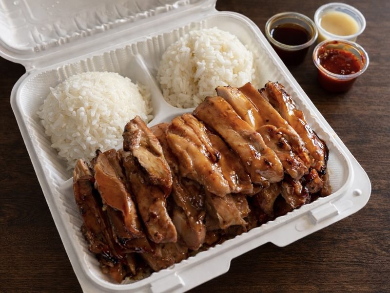 Rainier Teriyaki food